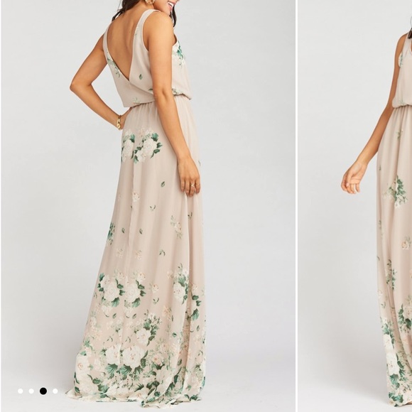 Show Me Your Mumu Kendall Maxi Dress Bouquet Toss - Picture 9 of 9